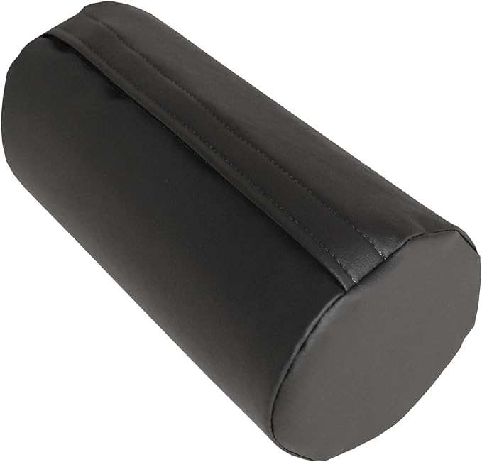 Rehabilitation Advantage Body Positioning Black Cylinder Bolster 6" X 12"