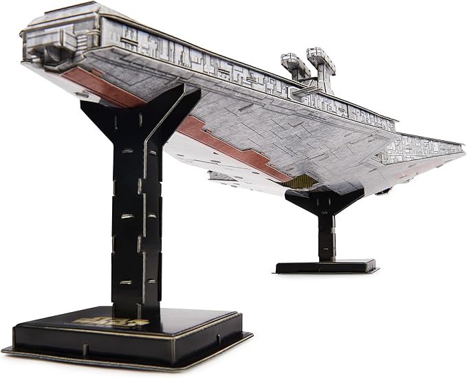 4D Build Star Wars Deluxe Venator-Class Star Destroyer 3D Model Kit, Star Wars Collectibles & Desk Decor, Adult Puzzle, Building Toys, 288 Pieces, 3D Puzzles for Ages 12 & Up