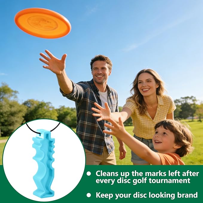 2Pcs/4Pcs Disc Golf Repair Tool, Portable Disc Golf Edge Maintenance Tool, Sports Flying Disc Tool for Scratch Stains Repair Polishing