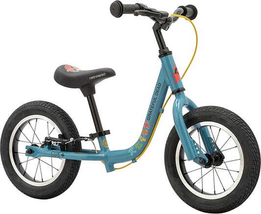 Retrospec Cub Plus Toddler Balance Bike for Boys & Girls Ages 18 Months - 4 Years No Pedals with Lightweight Frame and Adjustable V-Brake, Seat and Handlebar for Kids