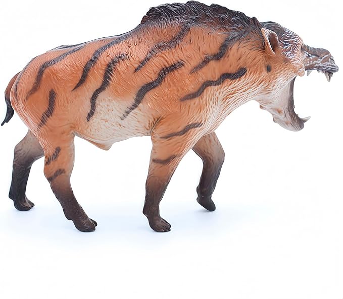 Gemini&Genius Daeodon Animals, Hyena Action Figure Toys for Kids (Wild Boar)