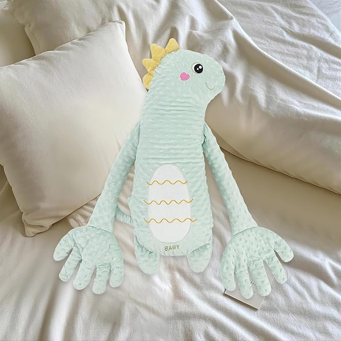 Baby Soothers Toys, Cute Animal Plush Stuffed Doll Toy for Girls Boys, Portable Dinosaur Unicorn Figure Soothing Dolls for Home and Travel (013, OneSize)