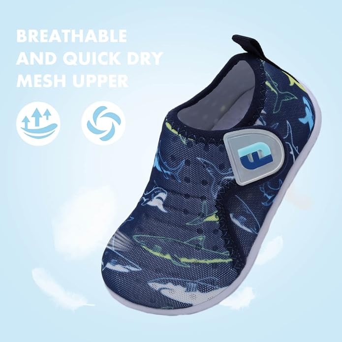 JOINFREE Baby Toddler Water Shoes Boys Girls Sandals Barefoot Kids Breathable Sneakers Shoes for Walking Running
