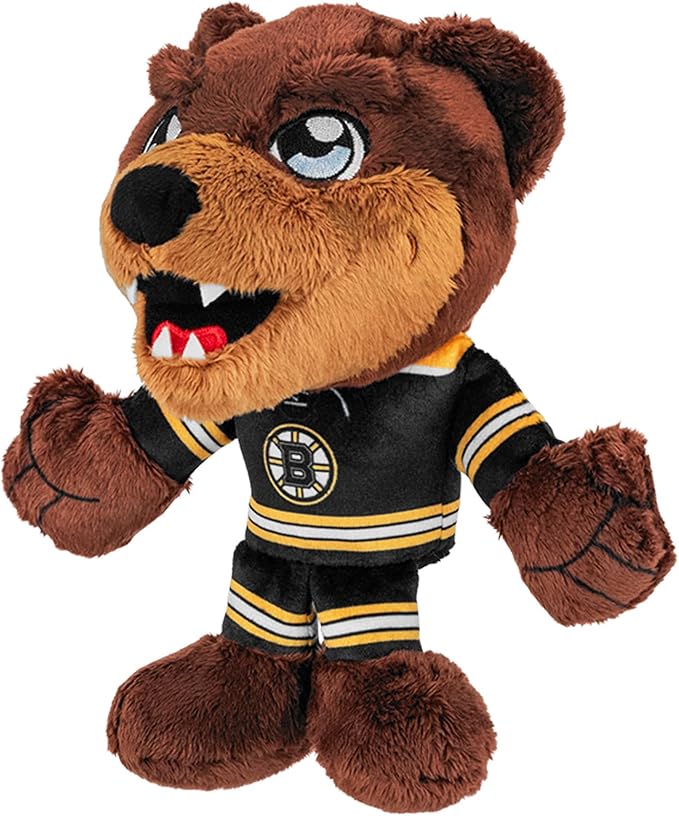 Bleacher Creatures Boston Bruins Blades 8" Kuricha Mascot Sitting Plush - Soft Chibi Inspired NHL Mascot