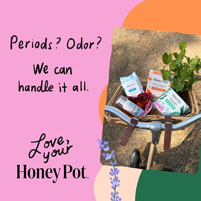 The Honey Pot Company - Feminine Wash - Sensitive - pH Balanced, Herbal Infused Plant-Based Feminine Care for Sensitive Skin - Daily Intimate Cleanser for Women - 5.51 Fl Oz (Pack of 3)