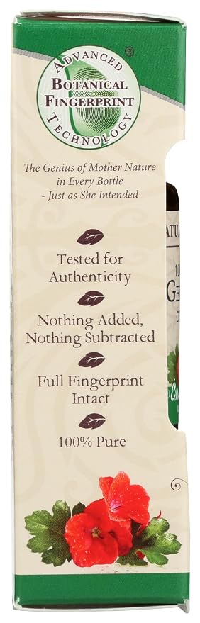Natures Answer, Essential Oil Geranium Organic, 0.5 Fl Oz
