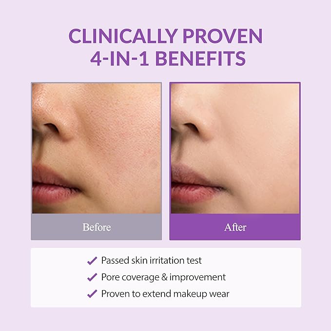 Orange Skin Delete Lavender Pore Primer Korean Makeup 30g 1.06 oz