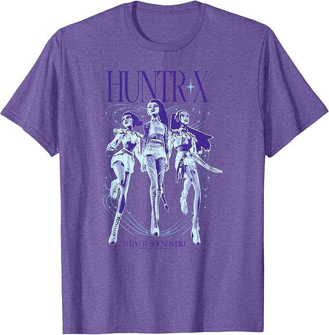 Kpop Demon Hunters Halloween Huntrix What It Sounds Like T-Shirt