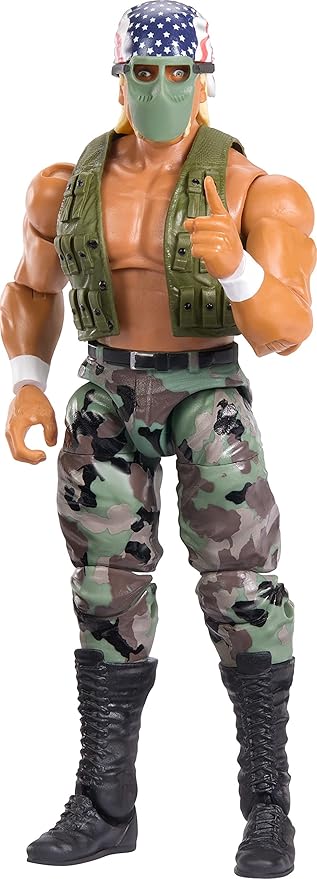 WWE Elite Action Figure SummerSlam Hulk Hogan with Accessory and Mr. Perfect Build-A-Figure Parts