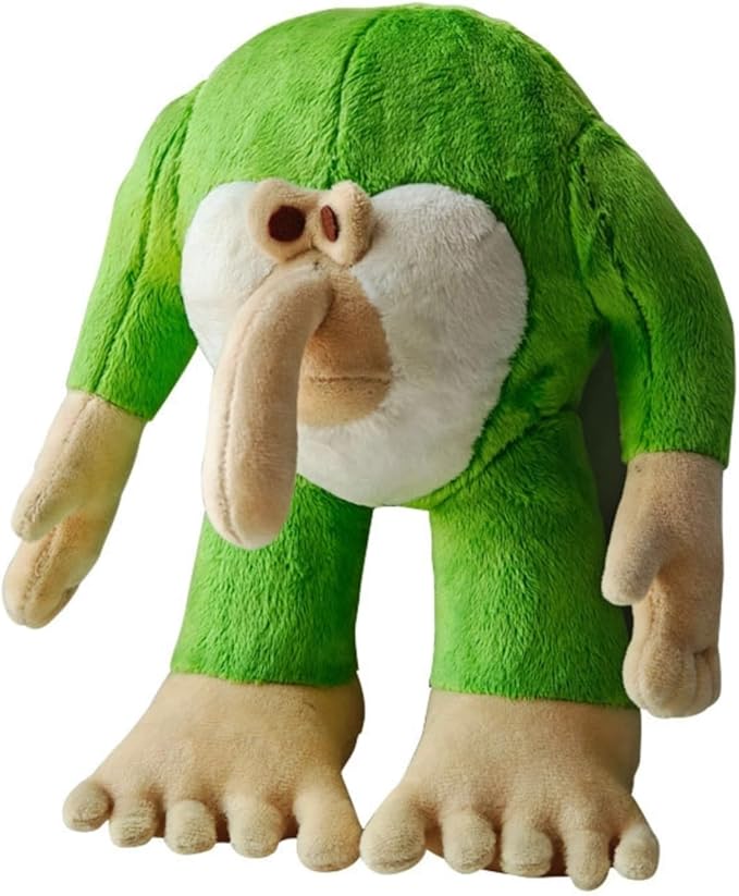 Italian Brainrot Plush Toy, 9.84 inch BRR BRR Patapim Plushies, Italian Brainrot Stuffed Animal, Funny Meme Monster Figure Doll for Adults Kids Boys Girls