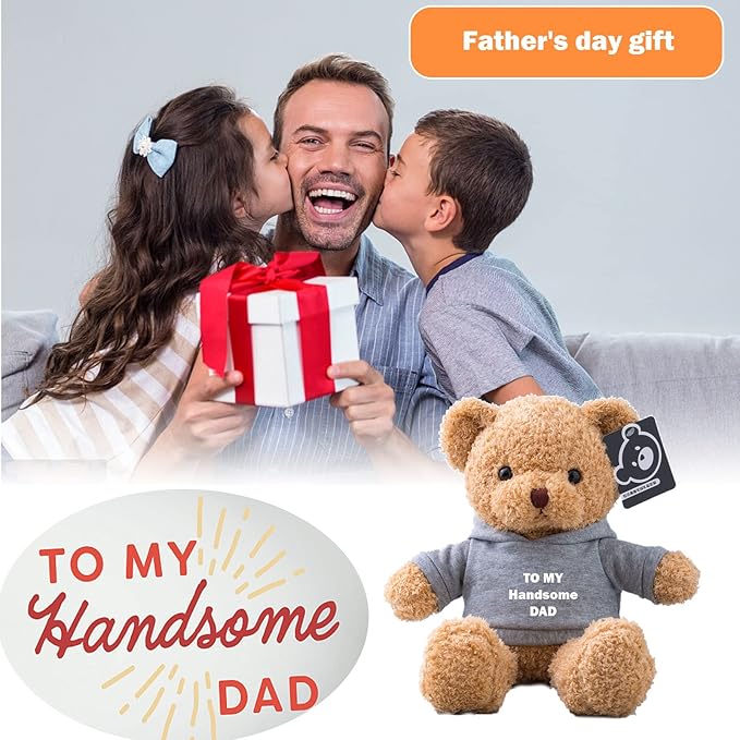 Personalized Teddy Bear with Text+Photo, Valentines Bear Stuffed Animal Plush Toys as Personalized Gifts for Women Men on Valentines' Day Birthday Anniversary Christmas Day（12 inch-Text+Photo