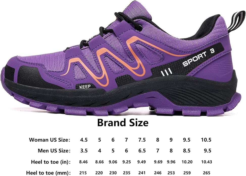 Women Hiking Shoes Casual Non-Slip Lightweight Comfortable Running Fashion Sneakers Walking Trekking Outdoor Shoes
