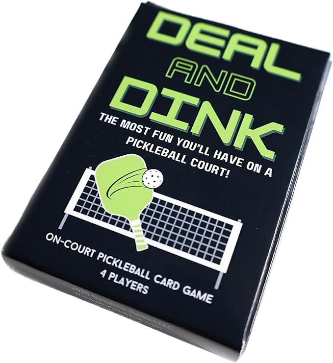 The Ultimate On-Court Pickleball Card Game for Fun, Strategy, and Competition – The Best Pickleball Gift for Players of All Levels!