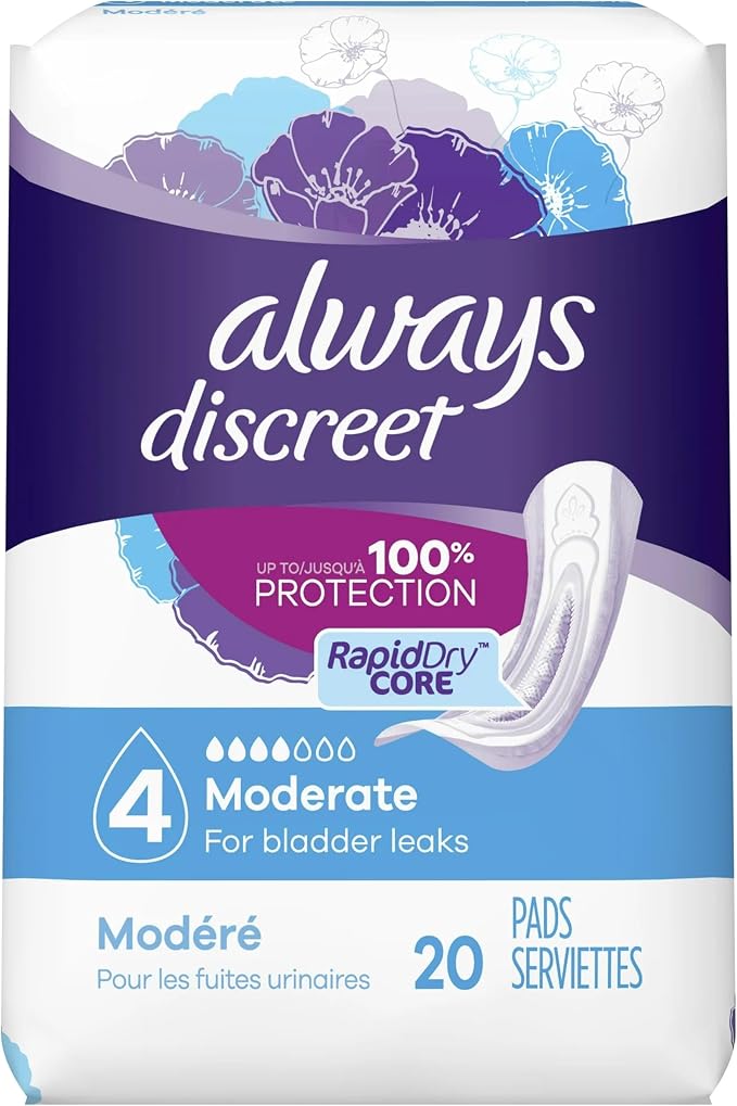 Always Discreet Pad Mod Reg 20, 1 Count