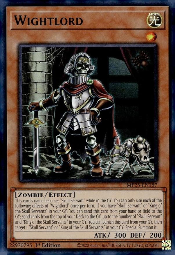 Wightlord - MP25-EN187 - Ultra Rare - 1st Edition