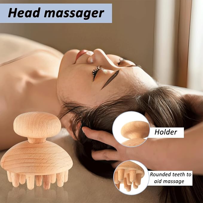 9-in-1 Wood Therapy Massage Tools, Wooden Body Sculpting Tools, Massage Tools for Body Contouring and Shaping, Maderoterapia Kit, Wood Therapy Tools for Body Sculpting