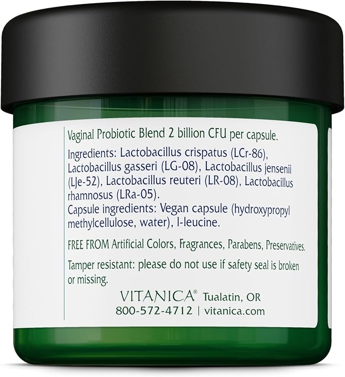 Vitanica V-Probiotics, 30 Suppository Capsules