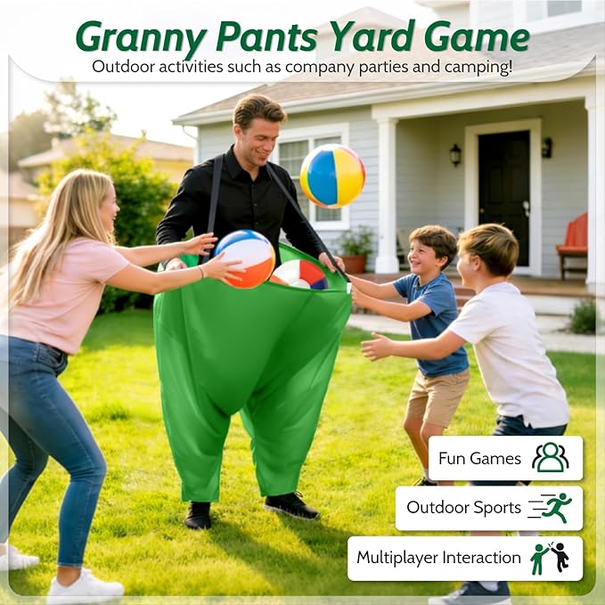 Granny Pants Yard Game, Granny Pants Outdoor Games for Adults Family Easter Carnival Party