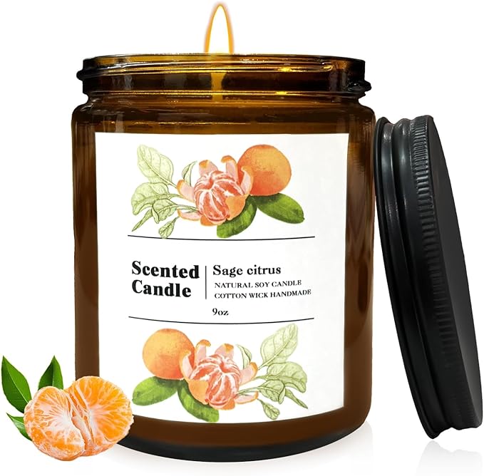 Coniol Natural Pumpkin Pie Scented Candle for Home - Rich & Warm Aromatherapy for Home Relaxation, Holiday Decor & Stress Relief, Premium Soy Wax for Family Coziness