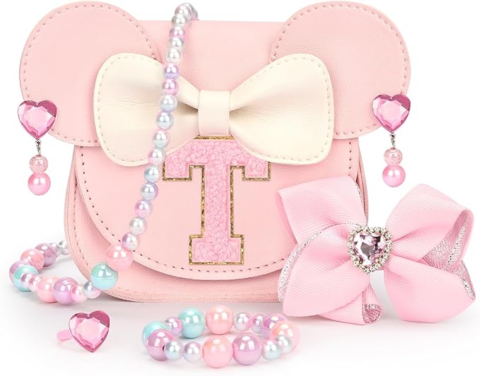 mibasies Toddler Purse Gifts for Girls: 3 Year Old Girl Gifts, Mouse Toys Purse Set
