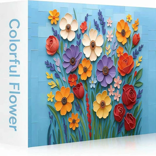 Flower Jigsaw Puzzles for Adults 1000 Pieces, Impossible Puzzle, Nature Plant Puzzle, Spring Floral, Interlock Perfectly No Dust, Home Decor, Gifts for Friend Parents, Rompecabezas (27.5x19.6 in)