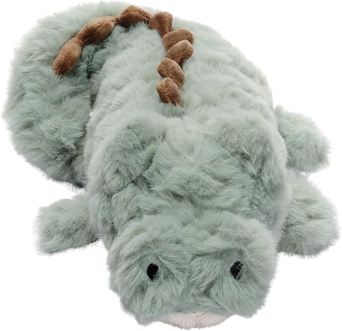 Lambs & Ivy Jungle Story Plush Green Alligator Stuffed Animal Toy - Snappy