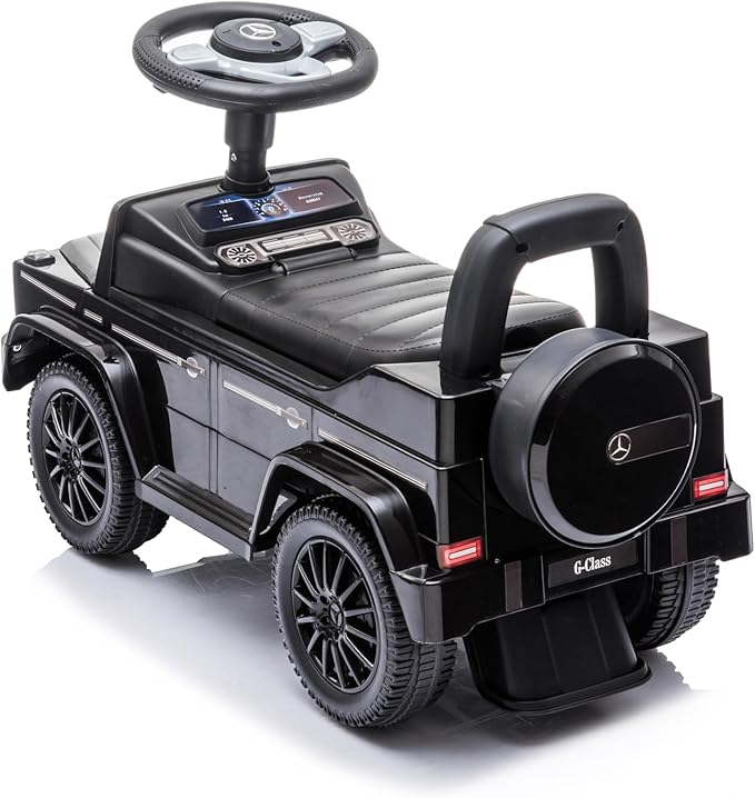 Best Ride On Cars Mercedes G-Wagon Push Car, Black, Large