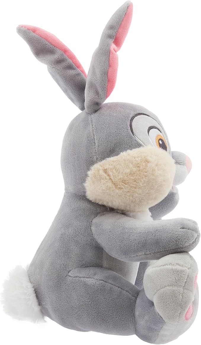Disney Store Unisex-Child Thumper Medium Soft Toy for Kids, Cuddly Character with Fuzzy Texture and Embroidered Details, Flexible Floppy Ears, Disney Plushy Suitable for All Ages