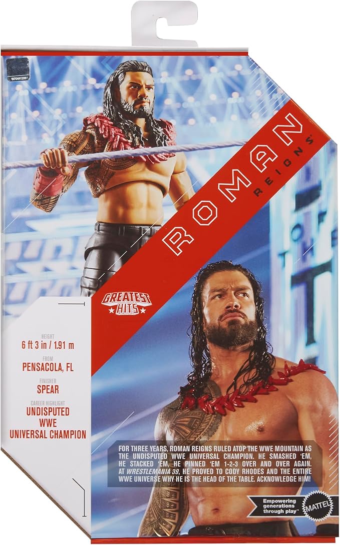 WWE Roman Reigns (Gold Belt) Best of Ultimate Edition 6 Toy Wrestling Action Figure
