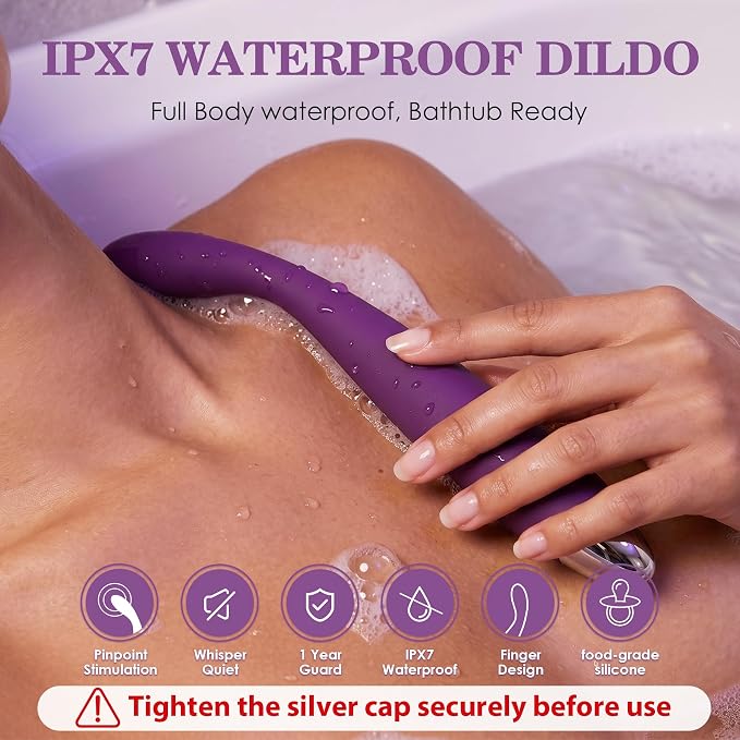 SVAKOM COCO Vibrator Dildo Sex Toys Finger Shaped - 8 Seconds to Climax Waterproof Vibes for Women - 5*5 Vibrations G Spot Clit Nipple Anal Personal Massagers Adult Toys