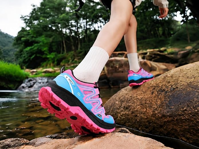 Women Hiking Shoes Casual Non-Slip Lightweight Comfortable Running Fashion Sneakers Walking Trekking Outdoor Shoes