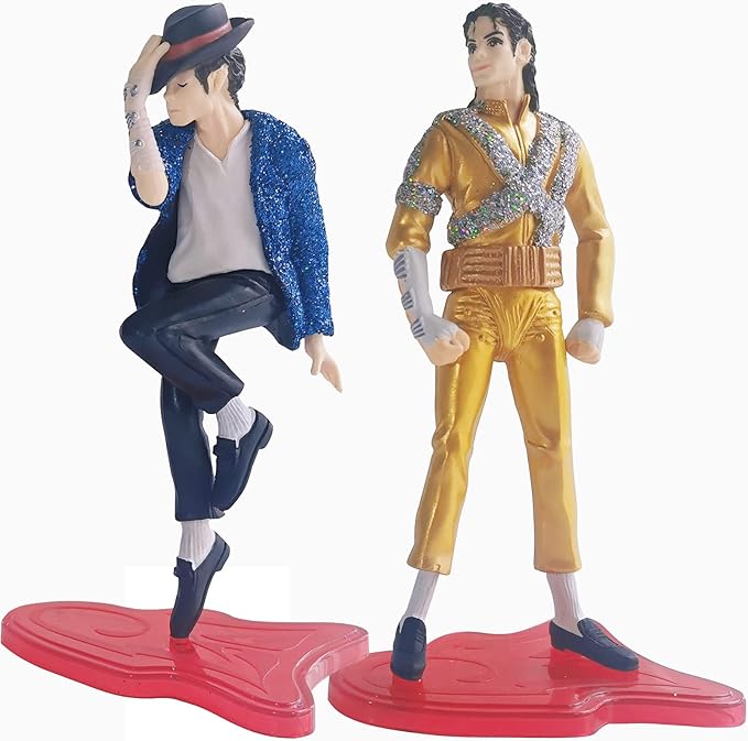 5 Pack Action Figure Dolls Rock King Classic Album Figure Playset (Colourful Version 5PC)