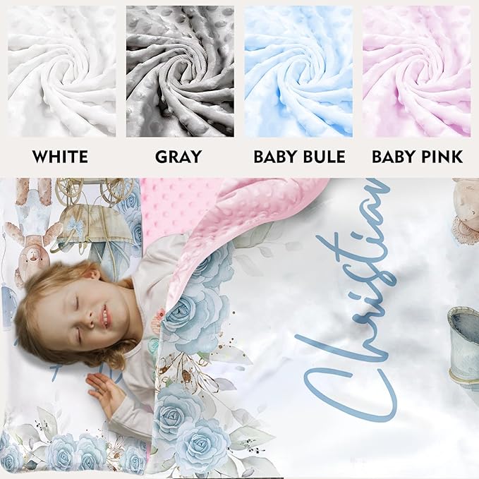 Personalized Toddler Nap Mat for Girls – Custom Name Kids Nap Mat – Daycare Sleeping Mats with Removable Pillow and Soft Minky Dot Blanket for Preschool, Travel, Kindergarten