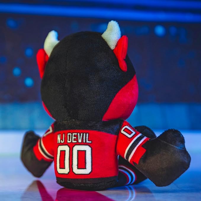 Bleacher Creatures New Jersey Devils The Devil 8" NHL Kuricha Mascot Sitting Plush - Soft Chibi Inspired Mascot