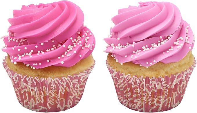 Barbie™ Baking Cups By DecoPac | Pink | 1.8" Cupcake Liners, Greaseproof Paper Cases for Muffins and Cupcakes, Pack of 48
