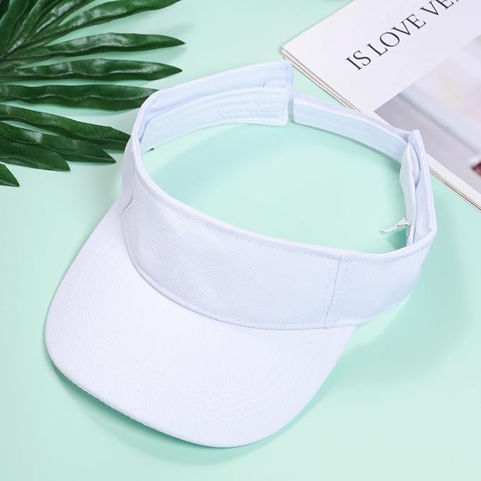 Marrywindix 1 Piece of Sport Wear Athletic Visor Sun Sports Visor Hat Visor Adjustable Cap for Women and Men