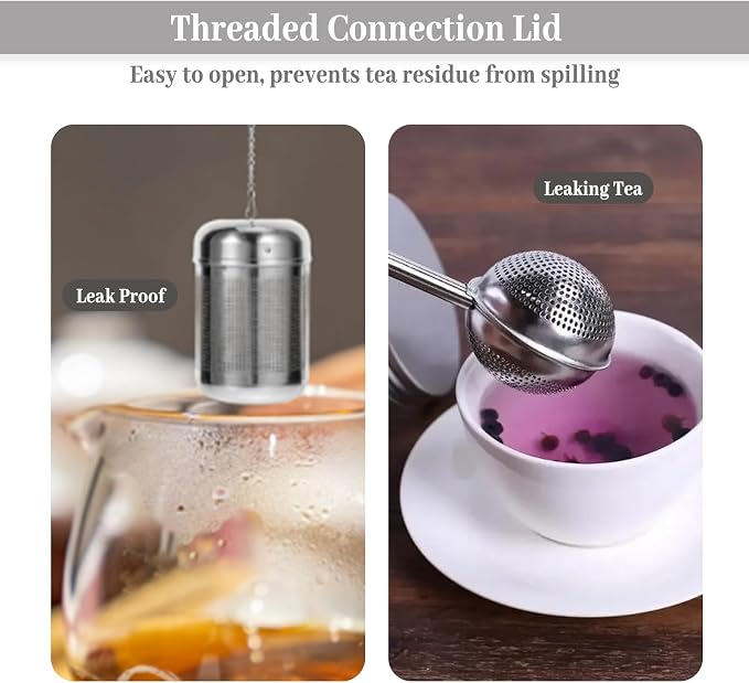 Stainless Steel Tea Infuser for Loose Leaf Tea Steeper,Tea Ball for Loose Leaf Tea,Loose Tea Infuser