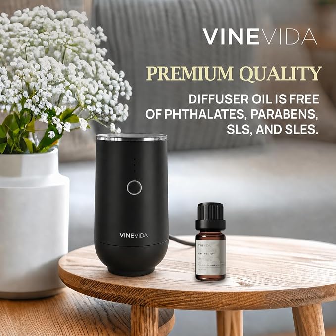 VINEVIDA Hotel Diffuser Oil Collection [Set of 8] - Scented Oil | Aromatherapy Diffuser Oils | Made in USA