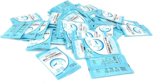 50Pcs Disposable Toilet Seat Cover, Multifunctional Toilet Covers Disposable Lightweight Disposable Plastic Toilet Seat Cover Portable Public Toilet Seat Covers