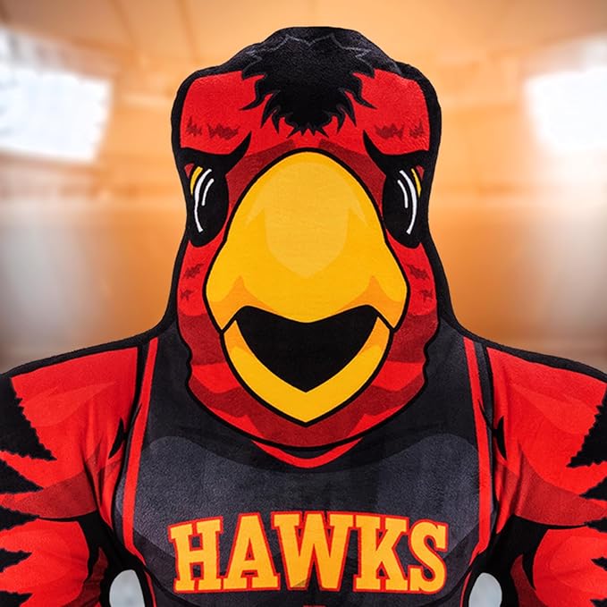 Bleacher Creatures Atlanta Hawks Harry The Hawk 24" NBA Mascot Bleacher Buddy - Soft Plush Toy
