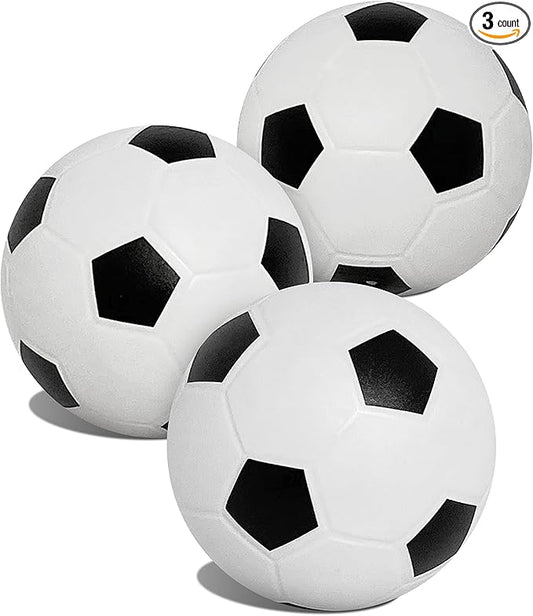 Botabee Mini Soft Kids - Soccer Balls for Toddlers & Babies - Perfect for Developing Motor Skills and Safe Play Indoors and Outdoors -Toddler Soccer Goal Toys & Baby Soccer Goals (Pack of 3)