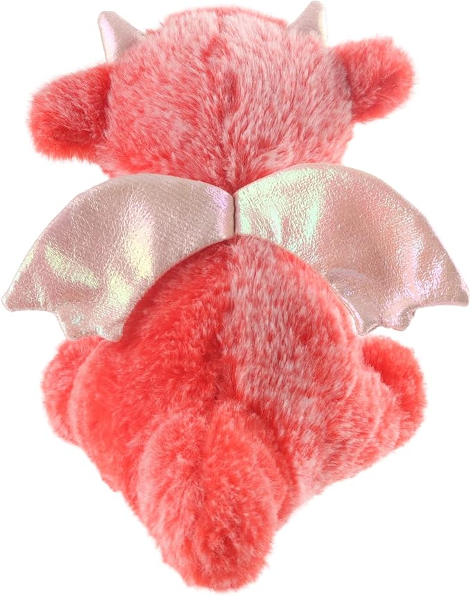 Apricot Lamb Toys Plush Red Plush Dragon Dinosaur Stuffed Animal Soft Cuddly Perfect for Child 8 Inches