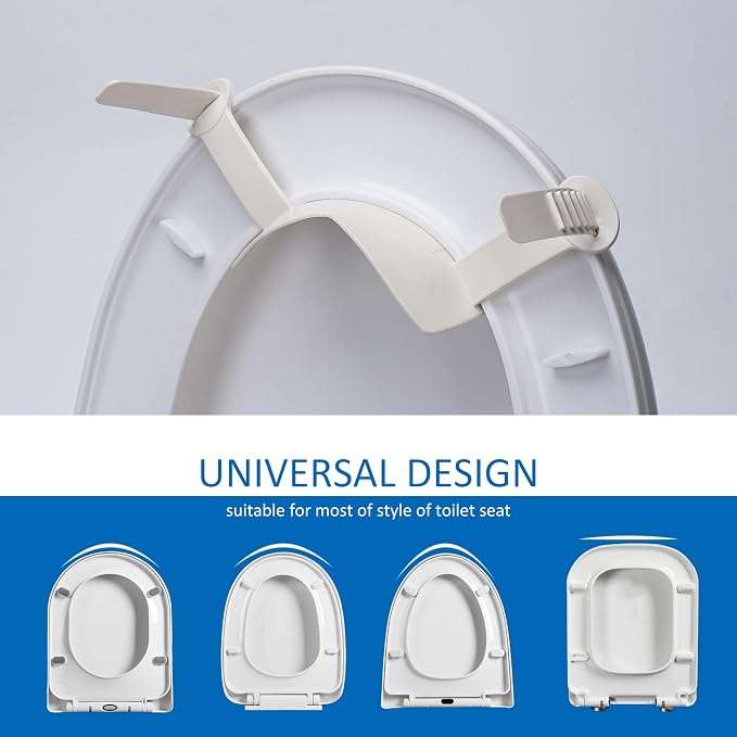 Universal Pee Deflector for Toilet Seat with Toilet lid Lifter, Toilet Splash Guard Prevents Kids and Adult from Peeing Splash.