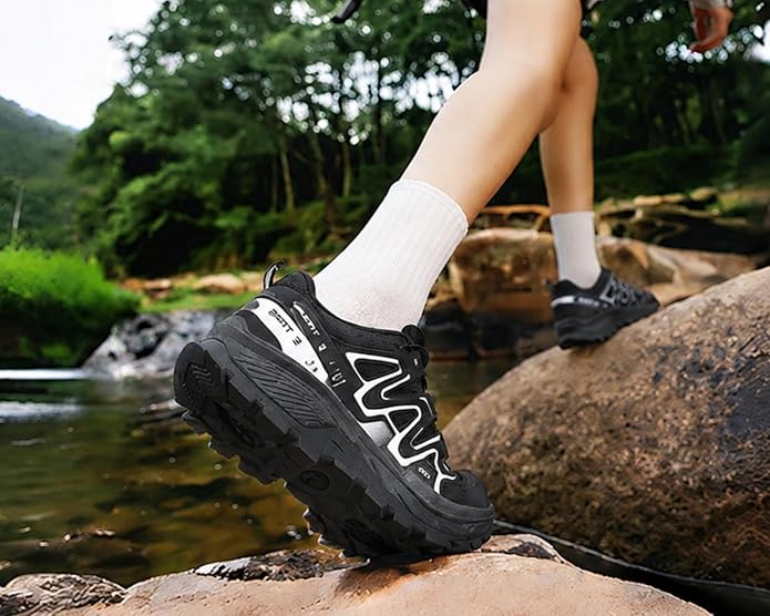 Women Hiking Shoes Casual Non-Slip Lightweight Comfortable Running Fashion Sneakers Walking Trekking Outdoor Shoes