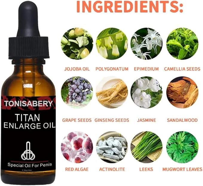 Enlarge Oil Red for Men Enlargement Massage 10ml by Tonisaberey (4)