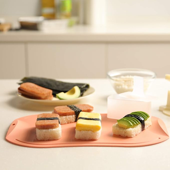 GABO Non Stick Musubi Maker, Press Mold, Certifed Safety, None Toxic, BPA Free (2 pcs)