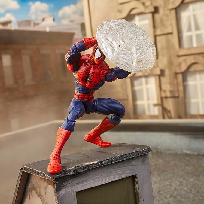 Marvel Legends Maximum Series Spider-Man, Deluxe Spider-Man Comics Collectible 6-Inch Action Figure; Amazing Articulation; Spectacular Accessories