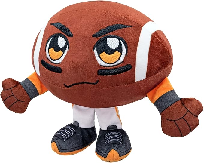 Bleacher Creatures Tennessee Volunteers 8" Kuricha Football Sitting Plush- Soft Chibi Inspired Plush
