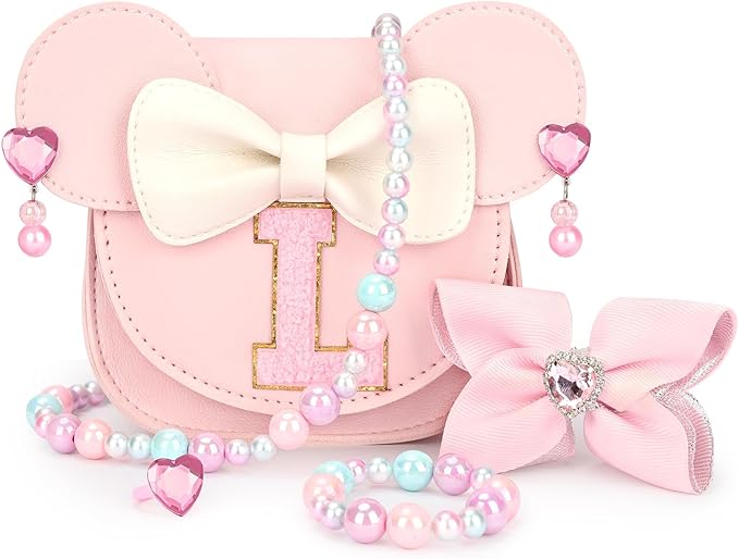 mibasies Toddler Purse Gifts for Girls: 3 Year Old Girl Gifts, Mouse Toys Purse Set