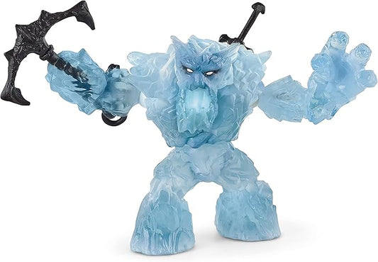 Schleich Eldrador Creatures - 2 PC, 8" Ice Monster and Weapons Toy Set - Movable Monster Action Figure for Boys and Girls - Fantasy Rock Beast Figurine - Durable Creature - Fun Toys for Kids Ages 7+